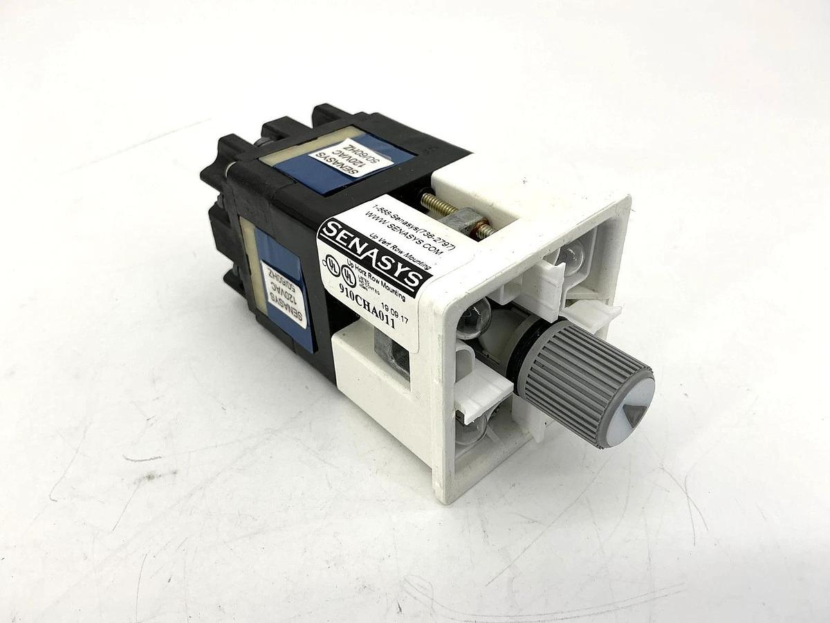 New Senasys 910CHA011 Illuminated Selector Switch 4-Pos Coil: 120VAC 50/60HZ