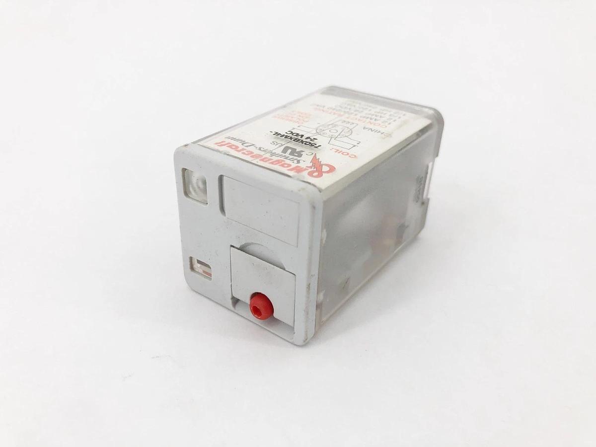 New Magnecraft 750XBXM4L-24VDC Relay 8-Pin 16A 24VDC - No Box