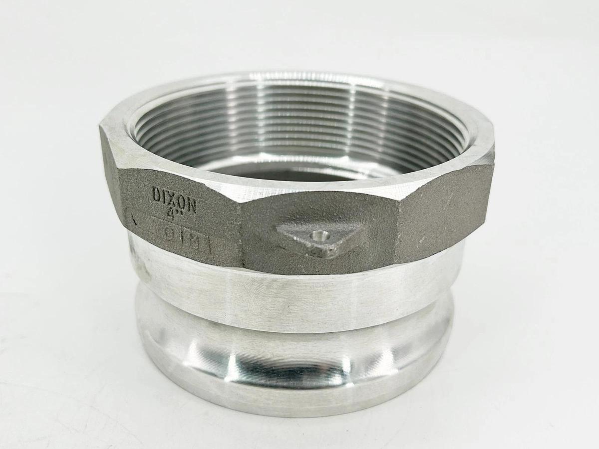 New Dixon 400-A-AL Cam & Grove Coupling 4" Part A 100PSI Aluminum