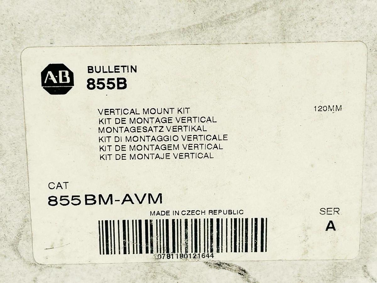 New Allen Bradley 855BM-AVM 855B Vertical Mount Kit