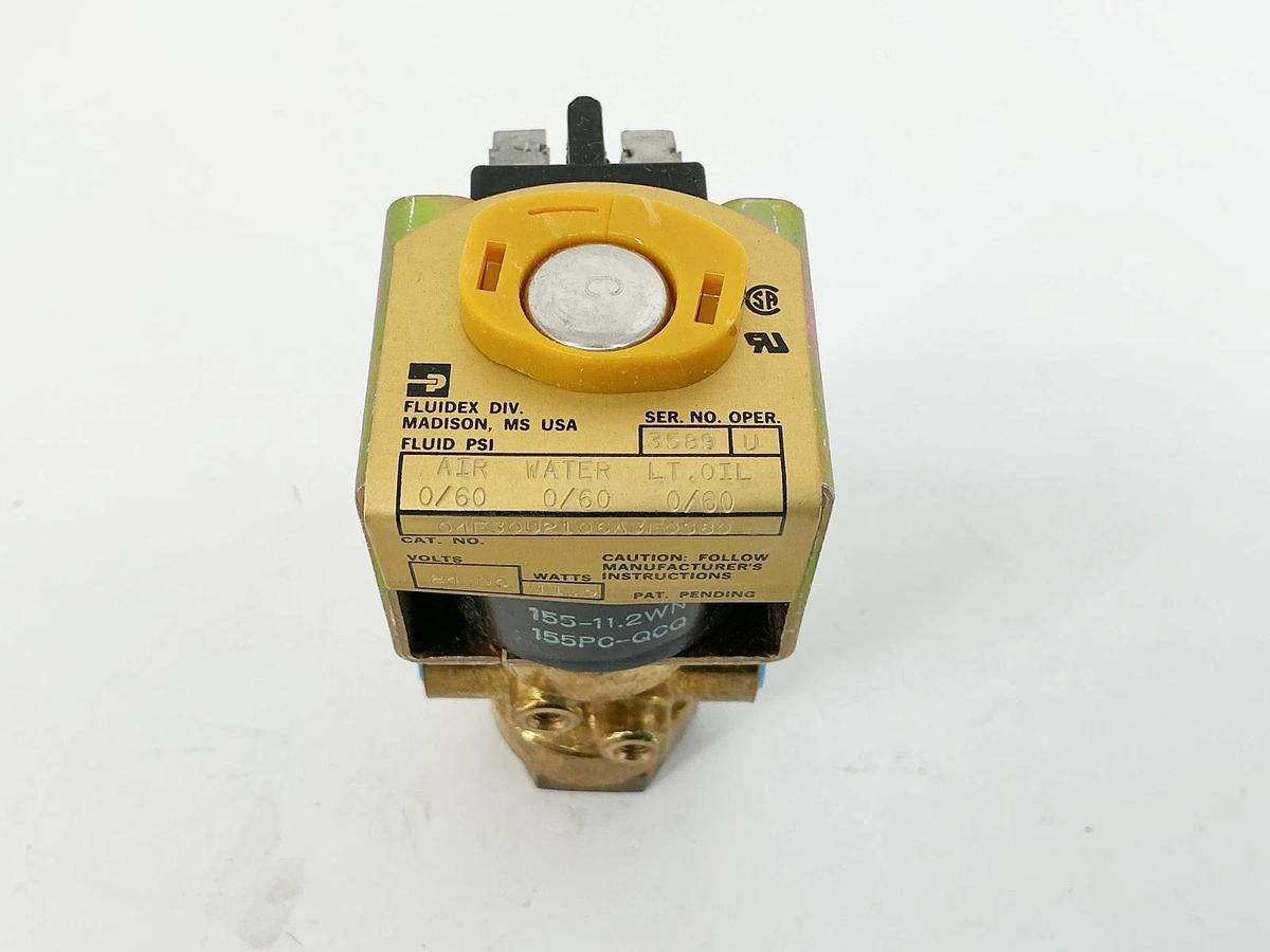 New Parker 04F30U-2106A-3FO580 Solenoid Valve 24VDC 11.5W
