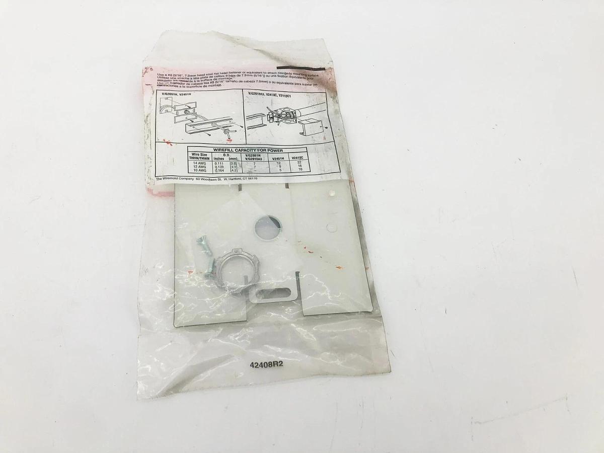 Lot of 3 New Legrand Wiremold V2015H Flush Plate Adapters Ivory