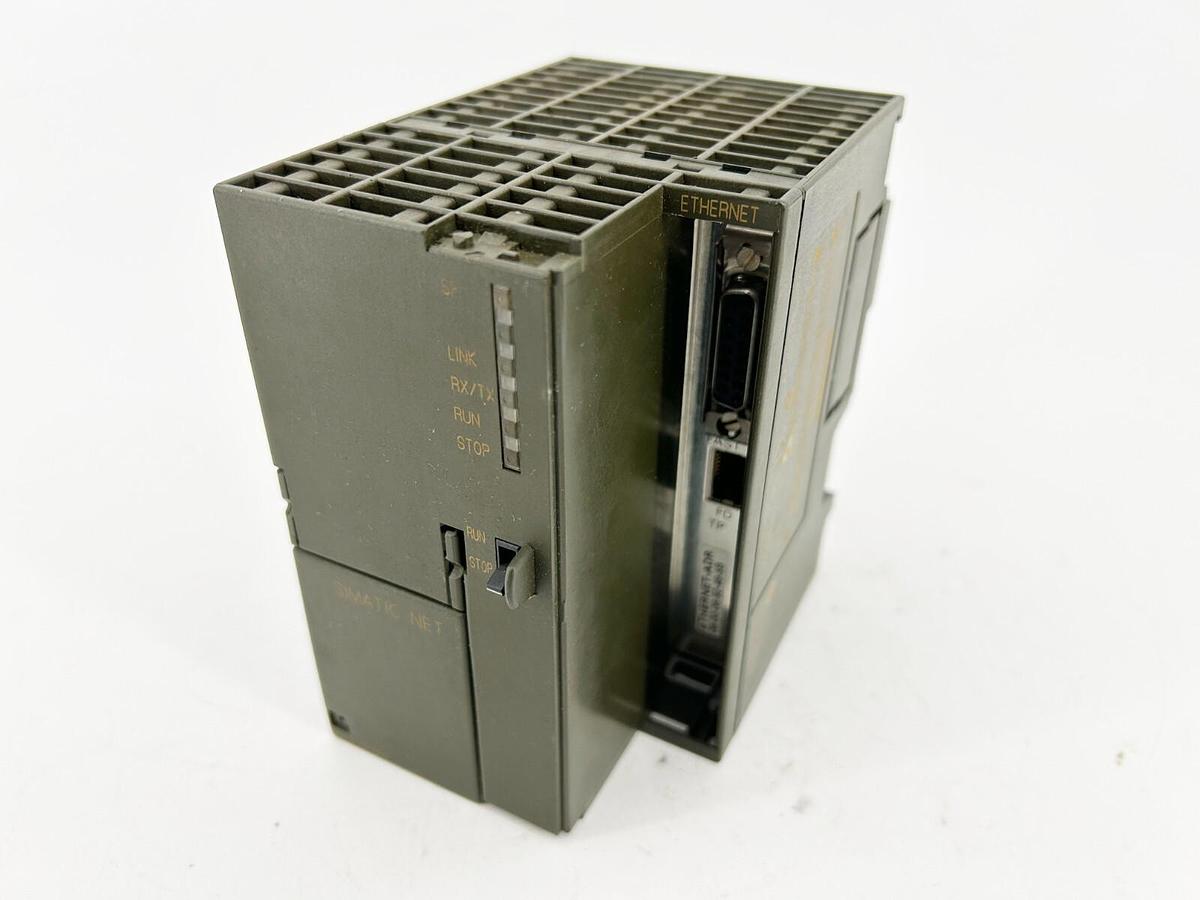 Used Siemens 6GK7343-1EX11-0XE0 PLC Module Industrial Ethernet 24V 0.6A