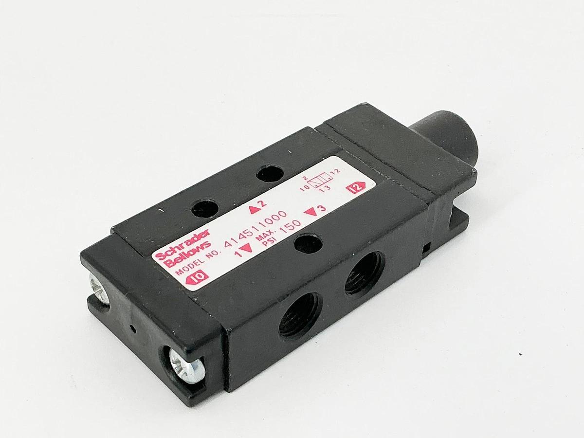 Schrader Bellows 414511000 3 Way Spool Valve 150PSI - No Box