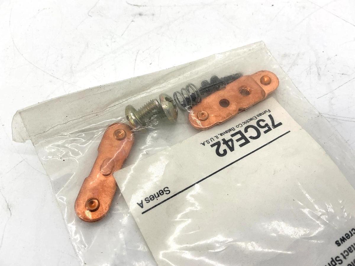 Lot of 2 New Furnas 75CE42 Ser A Replacement Part Contact Kit for 42CE - 1-Pole