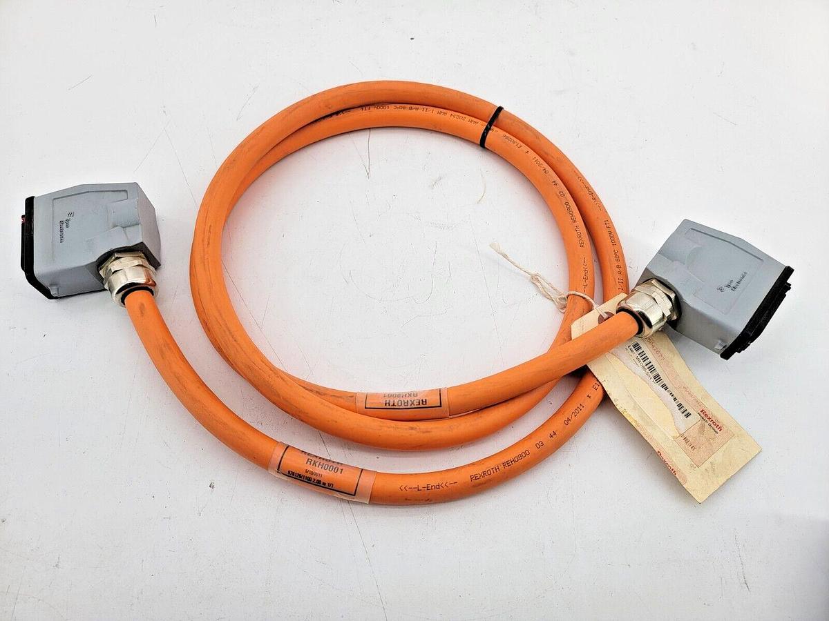 New Rexroth Bosch RKH0001/2.0 Hybrid Servo Cable 2.00m Length
