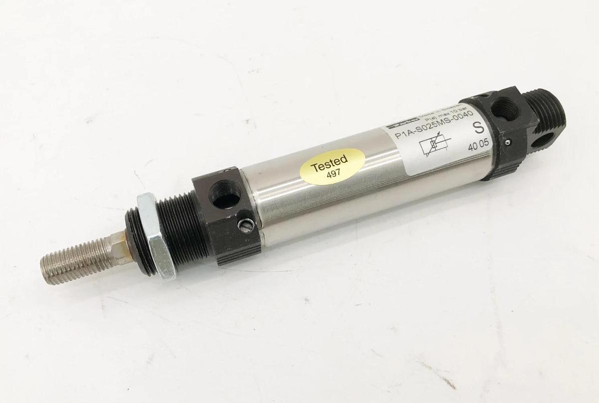 New Parker P1A-S025MS-0040 Mini ISO Cylinder 25mm Bore 40mm Stroke