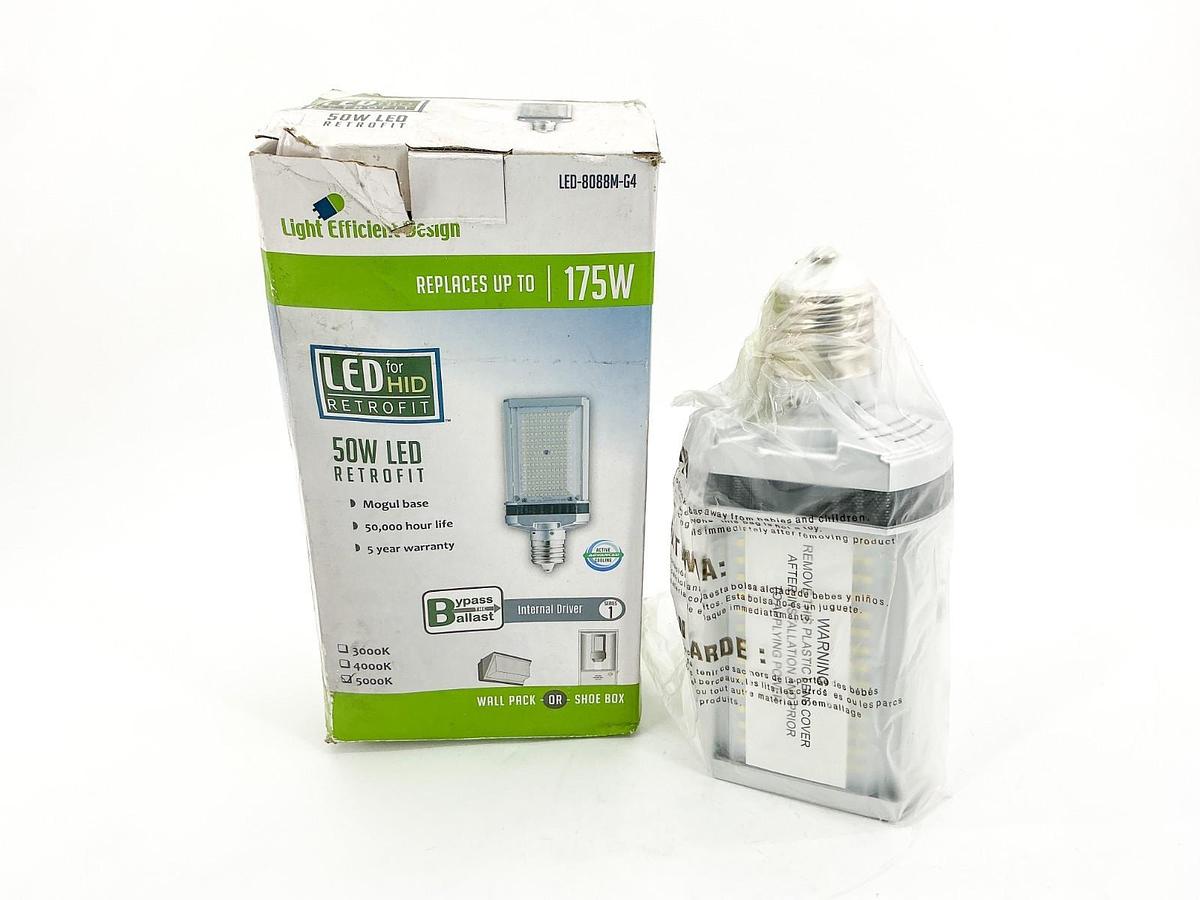 New Light Efficient Design LED-8088M-G4 50W LED Retrofit Light