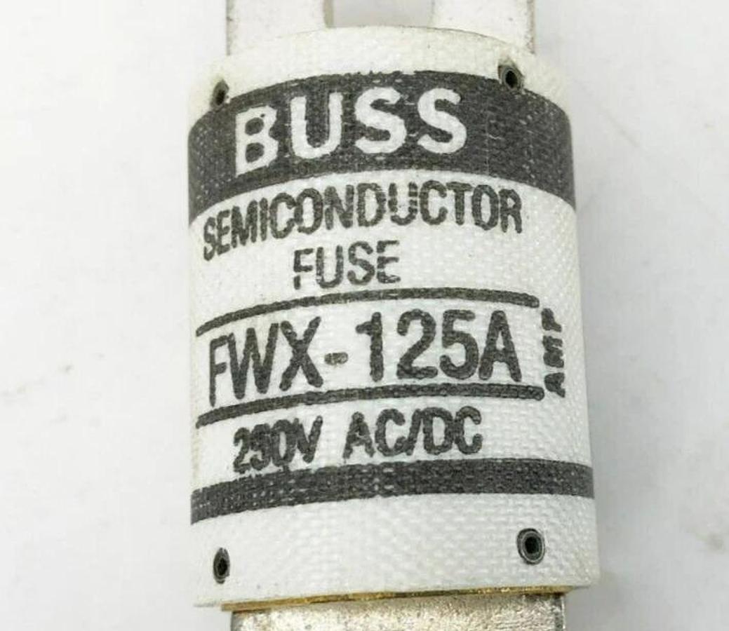 New Bussmann FWX-125A Semiconductor Fuse 125A 250VAC/DC