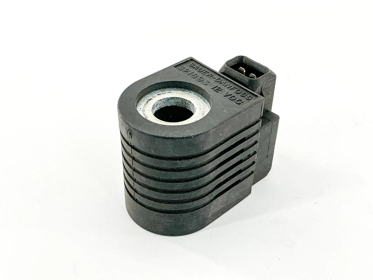 Used Sauer-Danfoss 321893 Solenoid Coil 12VDC