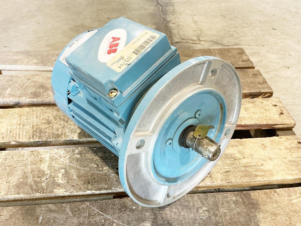 New ABB MT80A19F165-4 Electric Motor 575V 0.55KW 1730RPM MK110058-E+02