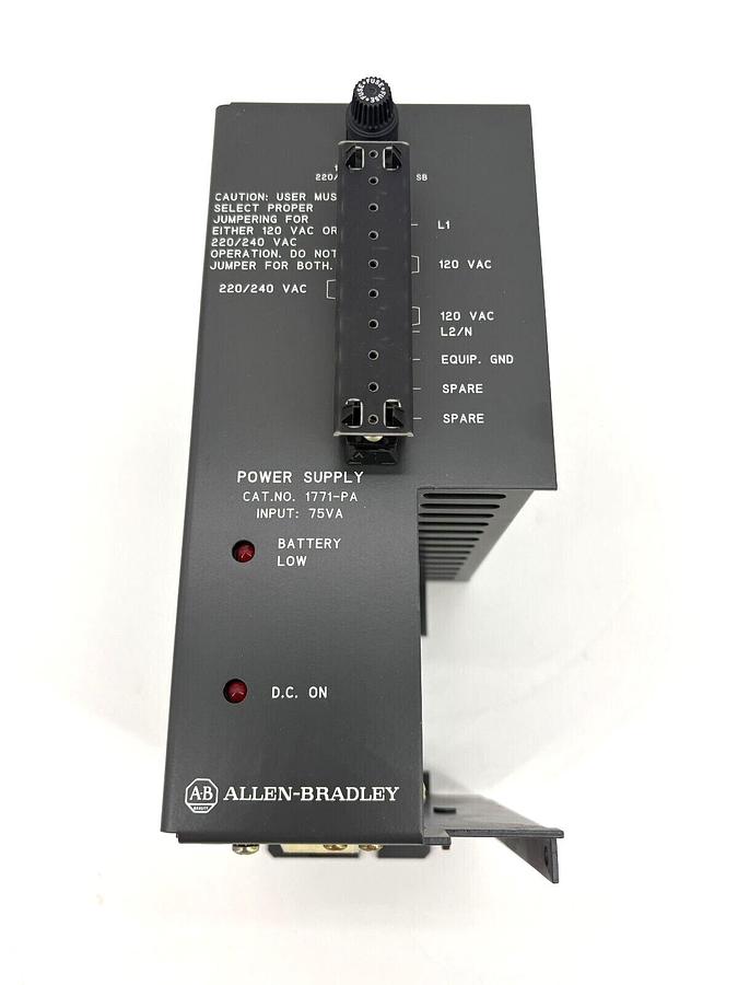 New Allen Bradley 1771-PA PLC-5 Power Supply Module 75VA Input
