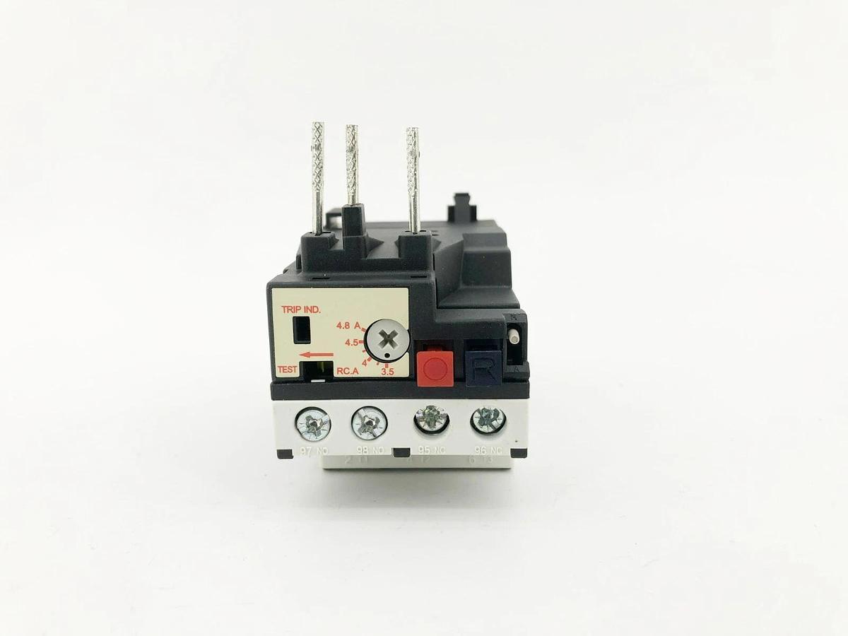 New Advance Controls RHU-10/1 Thermal Overload Relay 3.5-4.8 A 3 Pole 135864