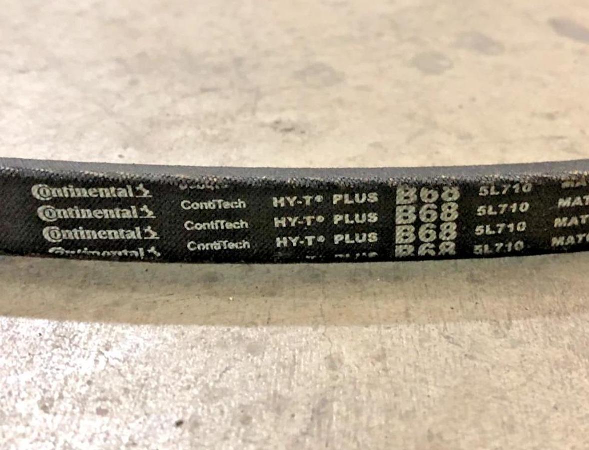 Lot of 2 New Continental HY-T Plus B68 Belts - No Box