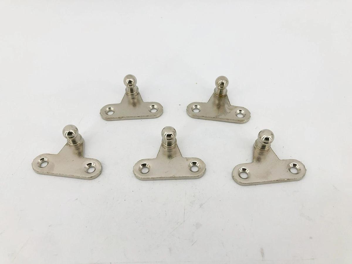 Lot of 5 New Stabilus 7592TM Flat Brackets With Ballstud F Max 350N