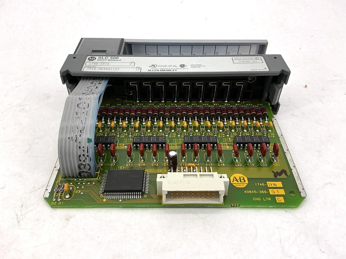 New Allen Bradley 1746-IV16 Ser C Input Module 16-Inputs 10/30VDC