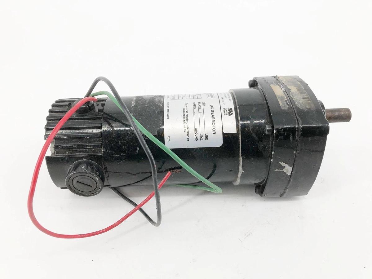 Used Minarik 507-01-300 DC Gearmotor 130V 1/8HP 1.10A 517rpm 5:1 - No Box