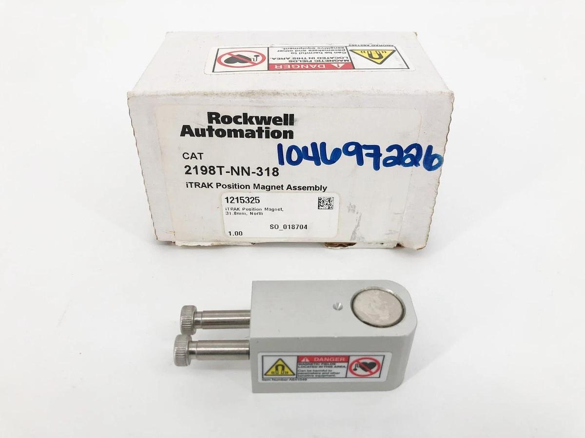 New Rockwell Automation 2198T-NN-318 iTrak Position Magnet Assembly 31.8mm North