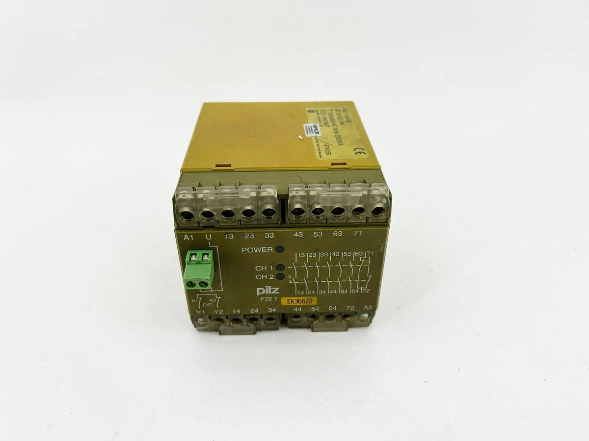 Used Pilz PZE/7 Safety Relay 24VDC 474050