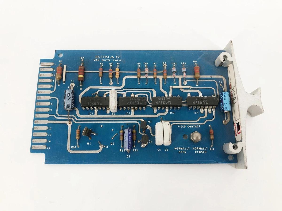 Used Ronan FD-24 Alarm Module PCB FD24
