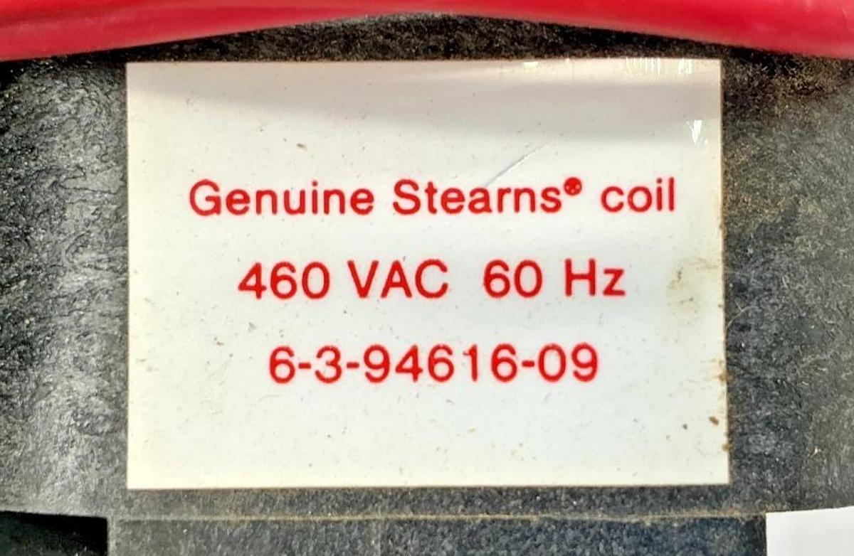 New Genuine Stearns 6-3-94616-09 Coil 460VAC 60HZ 639461609 - No Box