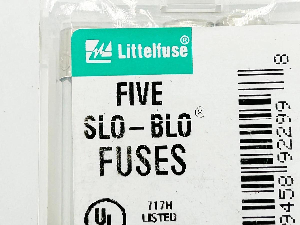 New Lot of 10 Littelfuse SLO-BLO Glass Fuse 2A 250V