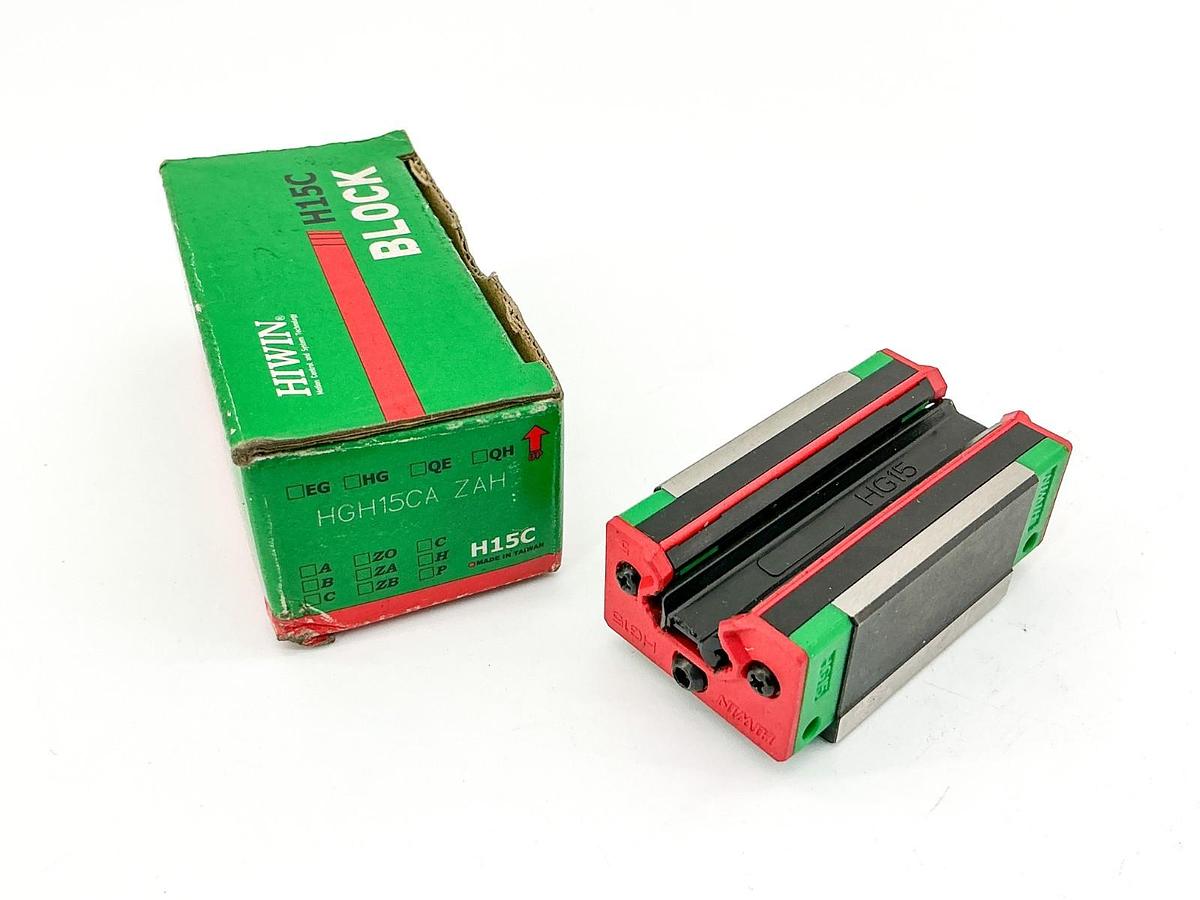 New Hiwin HGH15CAZAH Linear Guideway Block Bearing 34mmX61.4mmX28mm HGH15CA