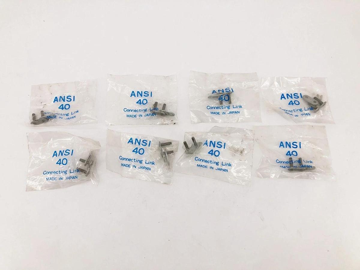Lot of 8 New ANSI 40 Connecting Links