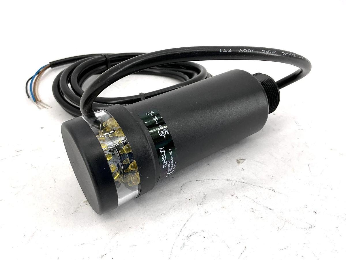 New Banner TL50BLZY Beacon Tower Light 1-Color Indicator 4-Wire 100/240VAC