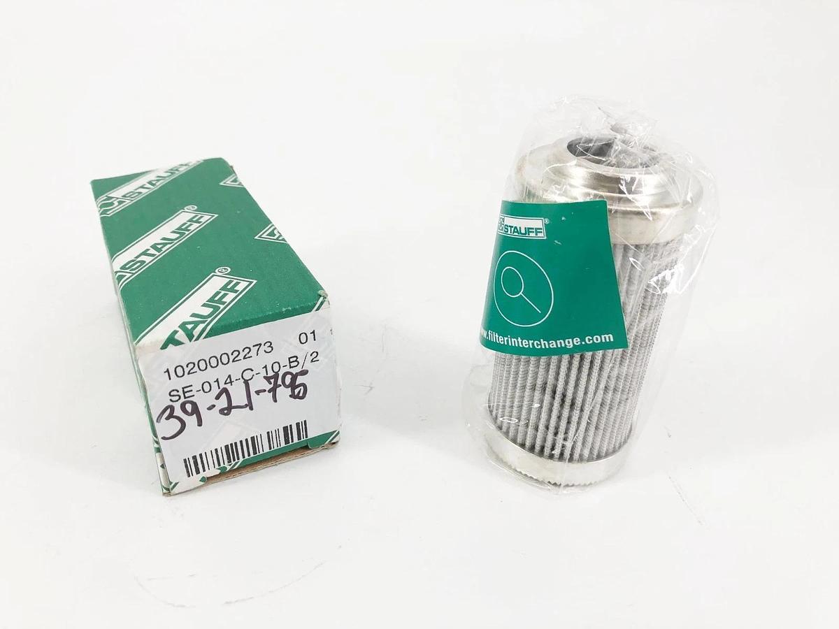 New Stauff SE-014-C-10-B/2 Pressure Filter 10 Micron 1020002273