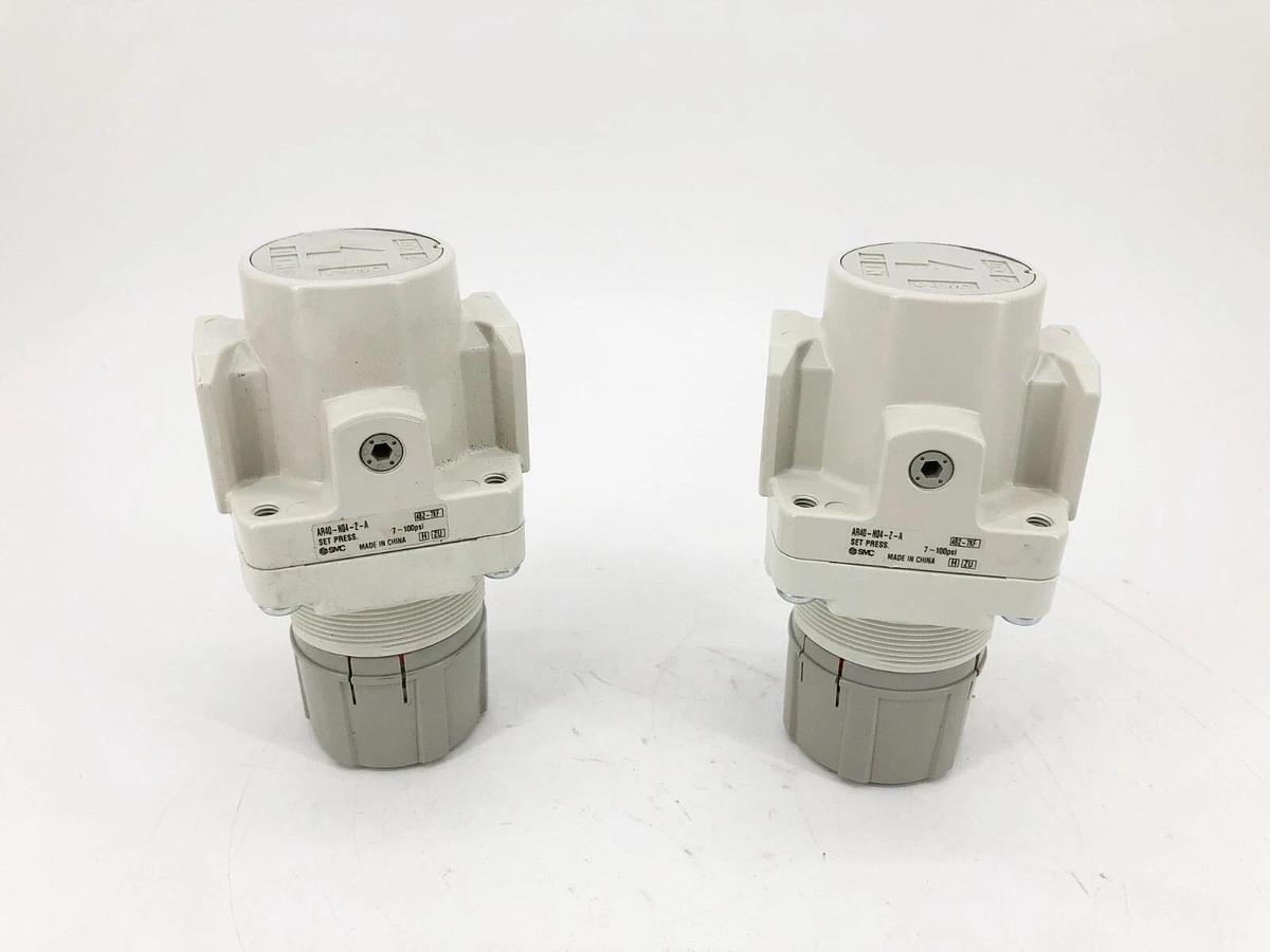 Lot of 2 New SMC AR40-N04-Z-A Pressure Regulators 1/2" NPT 7-100psi - No Box