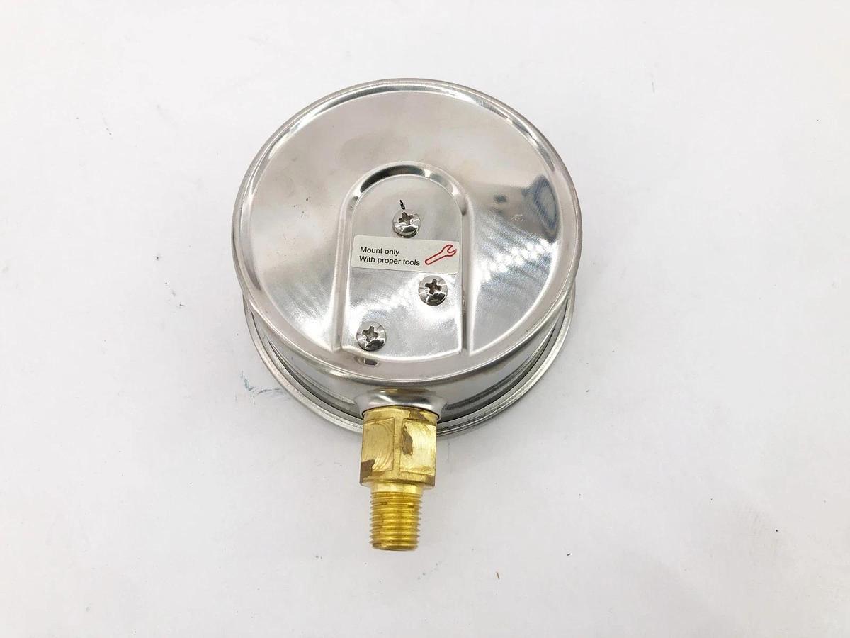 New Trerice D82LFB4002LA30/0 Pressure Gauge D82LFB 4" 30-0 HG VAC 1/4" Lower OC
