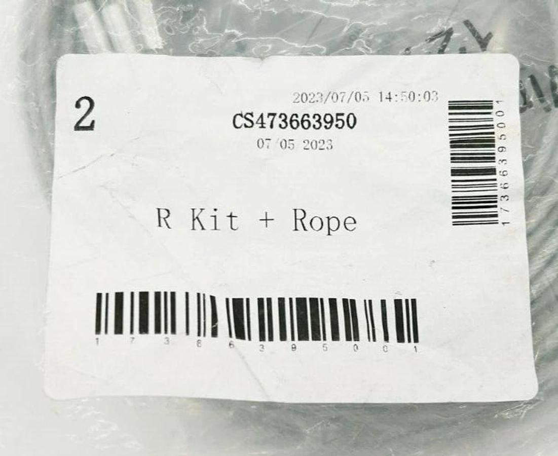 New X001RPK6NJ Rectangle Kit With Ropes Set 6"