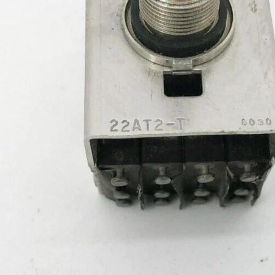New Honeywell 22AT2-T Toggle Switch 8PDT 5A 250VAC 30VDC