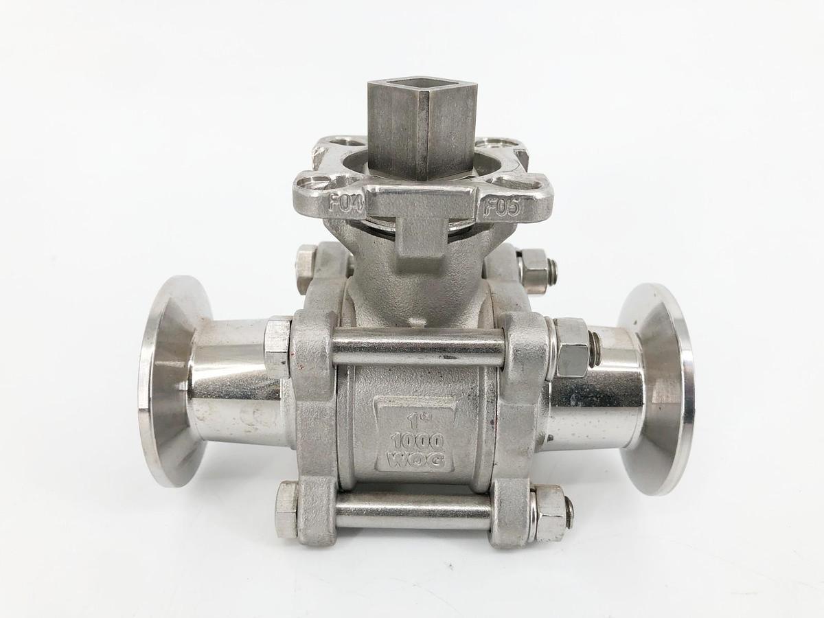 New QSM 1" 1000 WOG CF8M Ball Valve Stainless Steel - No Box