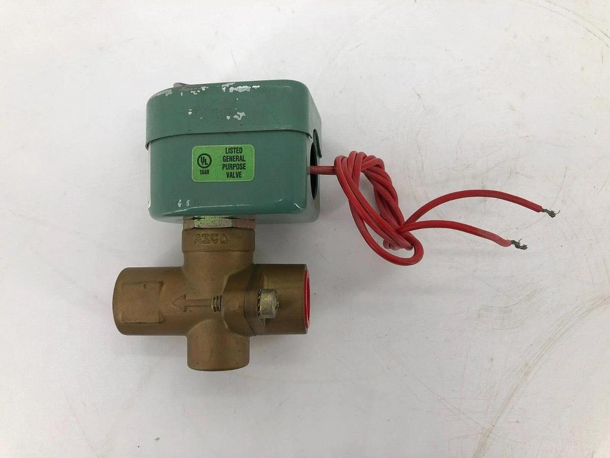 Used New Asco 8267B007 120/60 110/50 Direct Acting Solenoid Valve