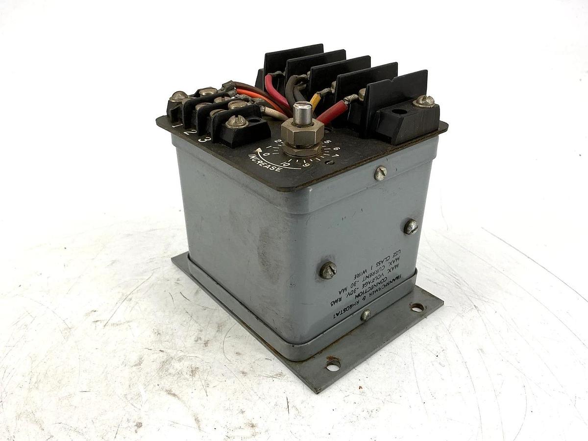 Used Cutler-Hammer 13542H1B Current Transformer & Rheostat Connection 600VAC