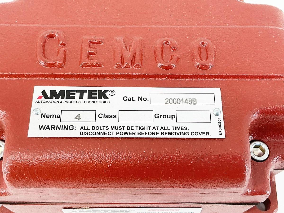 New Ametek Cemco 2000-148B Rotary Limit Switch NEMA 4 Ratio 30 - No Box