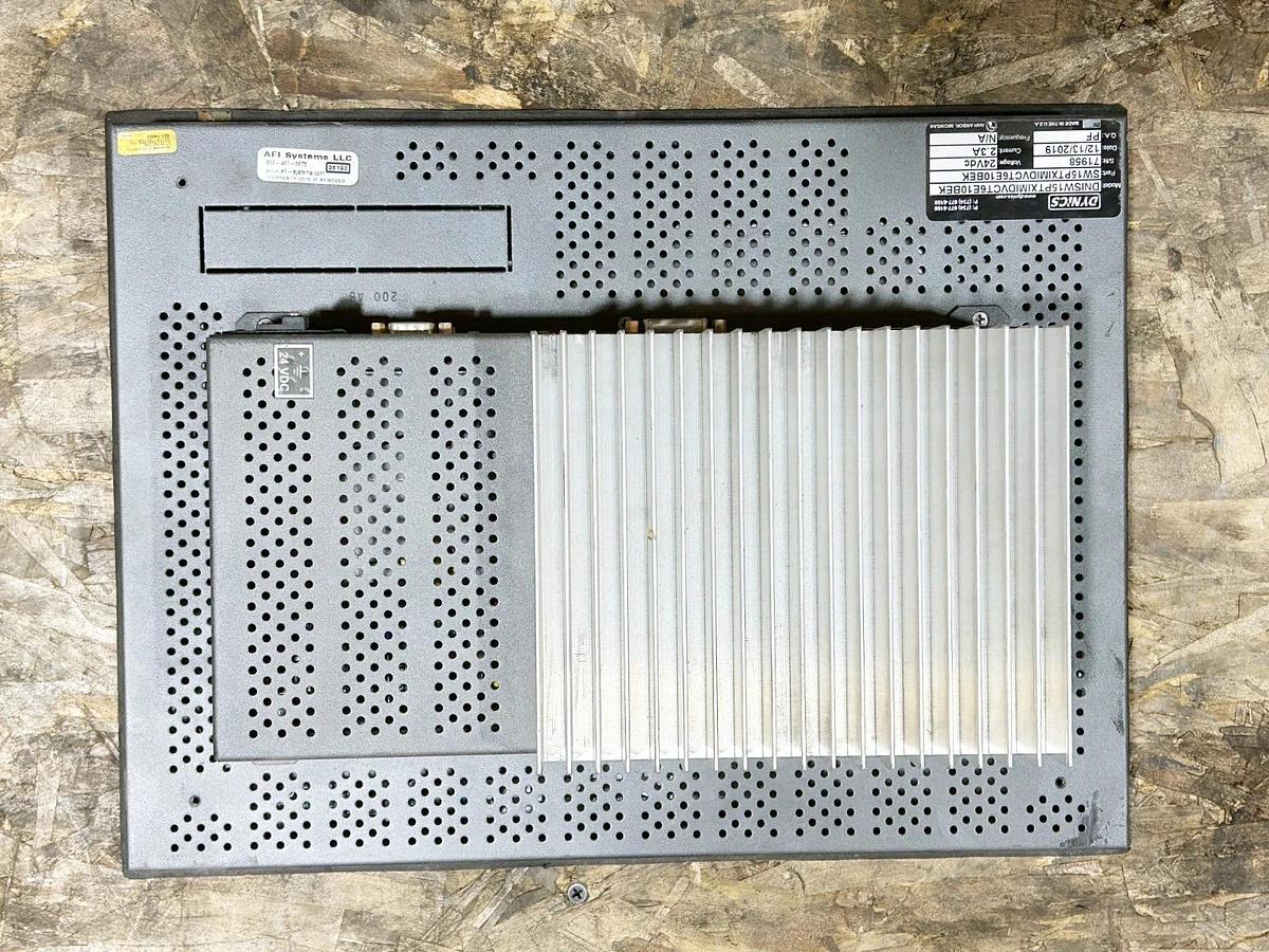 Used Dynics DNISW15PTXIMIDVCT6E10BEK Display 24V SW15PTXIMIDVCT6E10BEK 2.3A