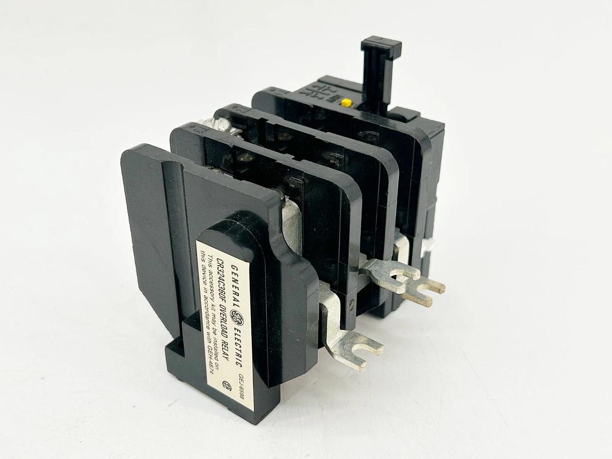 New General Electric CR324C360F Overload Relay NEMA Size 1 3 Leg Block