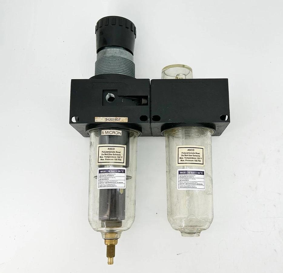New Asco 34201607 Hydraulic Filter Regulator 5 Micron 16Bar
