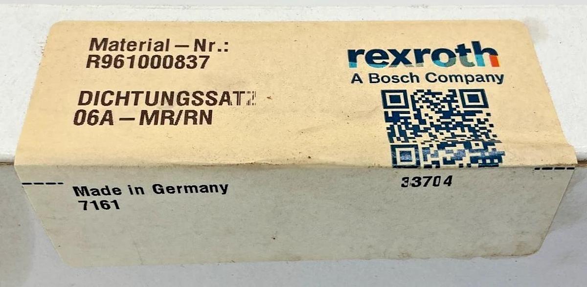 Used New Sealed Rexroth R961000837 Seal Kit 5 Each 06A-MR/RN
