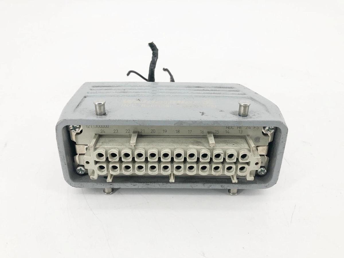 Used Lot of 2 Weidmuller 1661370000 Heavy Duty Power Connectors HCD Rockstar