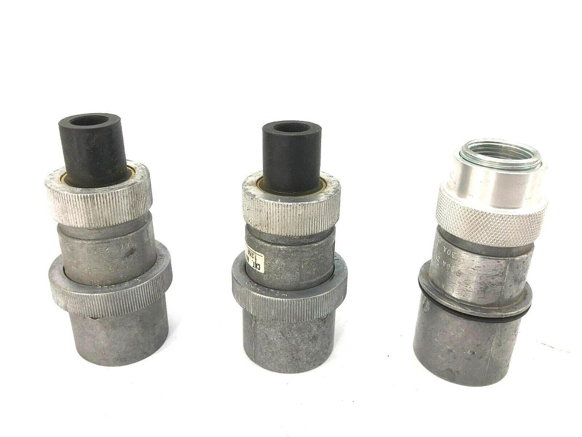 Lot of 3 New Russellstoll 3750 Plugs 30A 250V