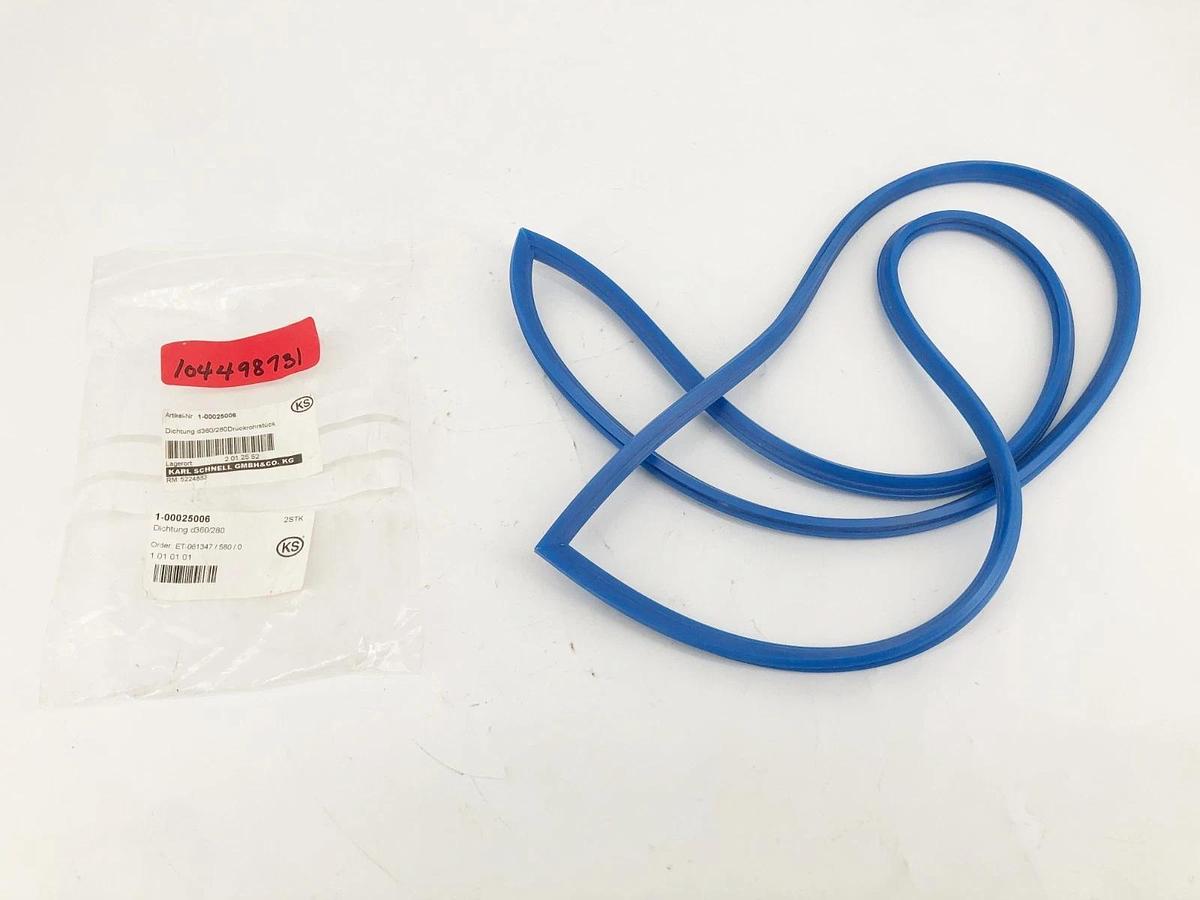 New Karl Schnell 1-00025006 Gasket d360/280 Druckrohrstuck