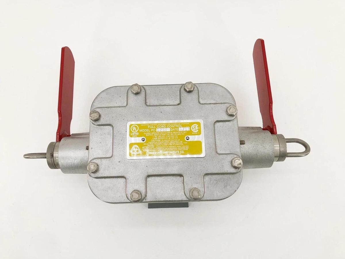 New Conveyor Components PC-D2SX Pull Cord Control 20A 125/250/480VAC - No Box