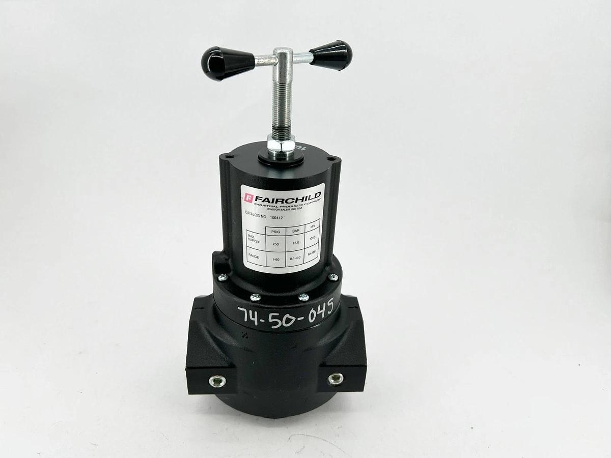 New Fairchild 100412 Pneumatic Regulator Model 100 1-60psig 1-1/2" NPT - No Box