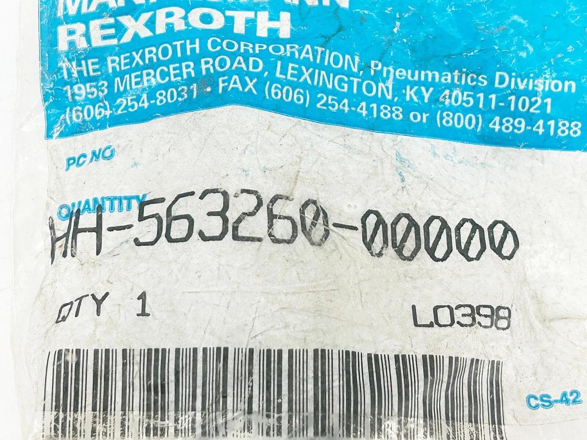 New Rexroth HH-563260-00000 Directional Control Valve 3Way Mini Block CS-42