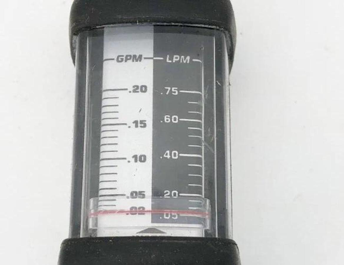 New Hedland H205B-002 Variable Area Flow Meter 1/2" NPTF 3000 PSI