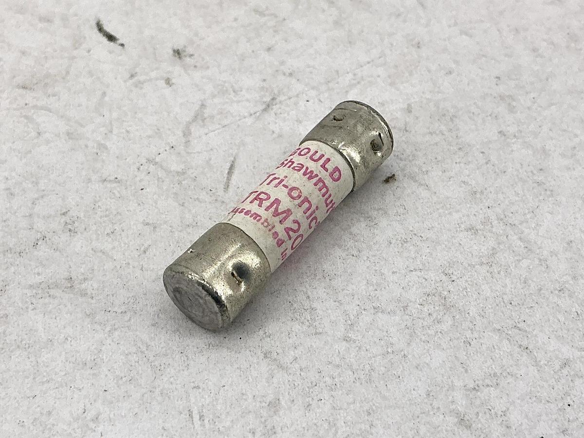 Lot of 4 New Gould Shawmut TRM20 Tri-Onic Time-Delay Fuse 20A 250V